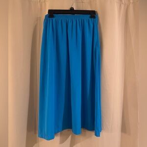 Vintage S.G. Sport Blue Women's Long Skirt